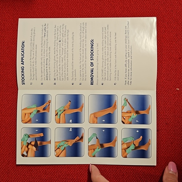 SIGVARIS Medical Compression Stockings Black sz.M2 862PM2W99 varicose veins - Picture 7 of 12